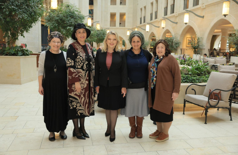  Wives of the incoming coalition members meet for lunch. (photo credit: LIKUD SPOKESPERSON)