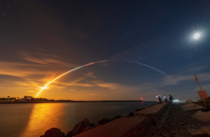  NASA's next-generation moon rocket, the Space Launch System (SLS) rocket with the Orion crew capsule, lifts off from launch complex 39-B on the unmanned Artemis 1 mission to the moon, seen from Sebastian, Florida, US, November 16, 2022. (credit: Joe Rimkus Jr./Reuters)