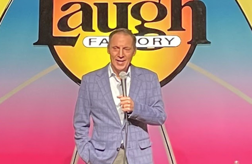  MARK SCHIFF performs at the Laugh Factory. (photo credit: COURTESY MARK SCHIFF)