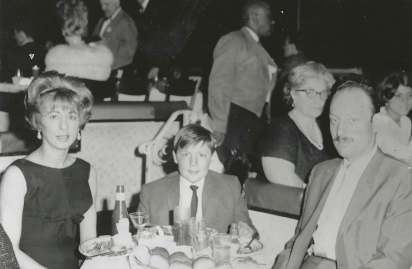  WITH HIS parents at the Boulevard Nightclub, Rego Park, Queens, in 1964 - the night he saw Rodney Dangerfield. (credit: COURTESY MARK SCHIFF)