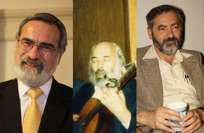  The Yarzheits of Rabbi Jonathan Sacks, Shlomo Carlebach, and Meir Kahane all fell in the same week of November, 2022. (credit: Wikimedia Commons)