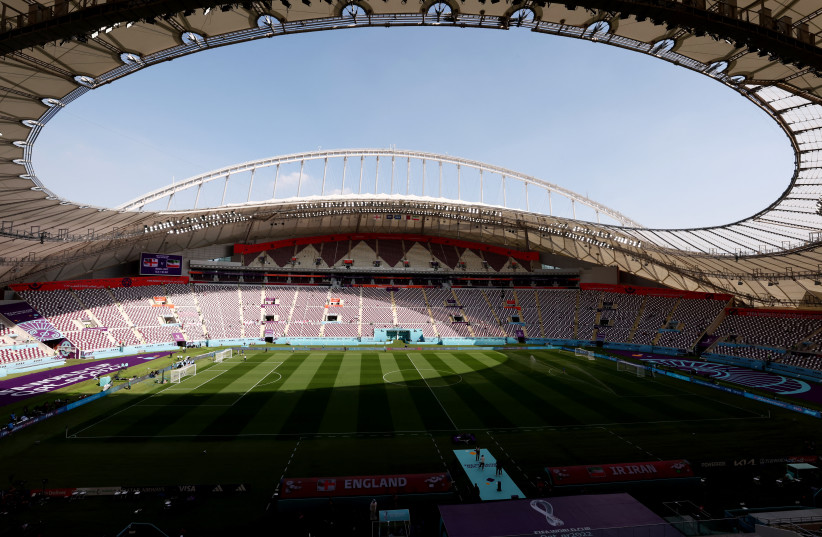  FIFA World Cup Qatar 2022 - Group B - England v Iran - Khalifa International Stadium, Doha, Qatar - November 21, 2022. (credit: REUTERS/MARKO DJURICA)
