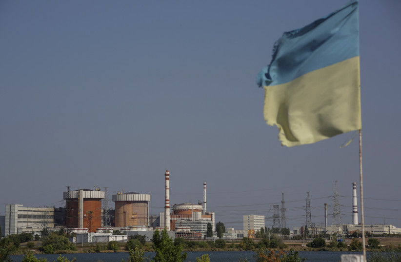  A general view shows the Pivdennoukrainsk Nuclear Power Plant in Yuzhnoukrainsk, Mykolaiv region, Ukraine, September 18, 2015 (photo credit: Olga Yakimovich/Reuters)