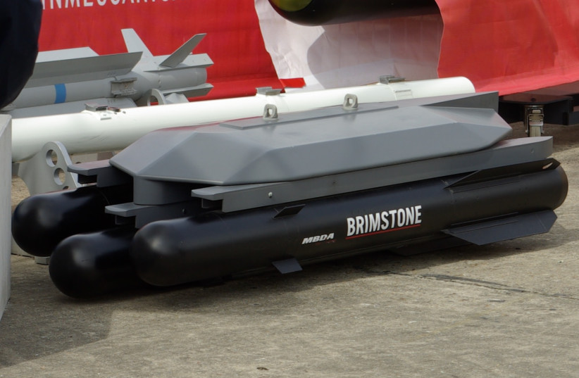  MBDA Brimstone missile  (photo credit: Wikimedia Commons)