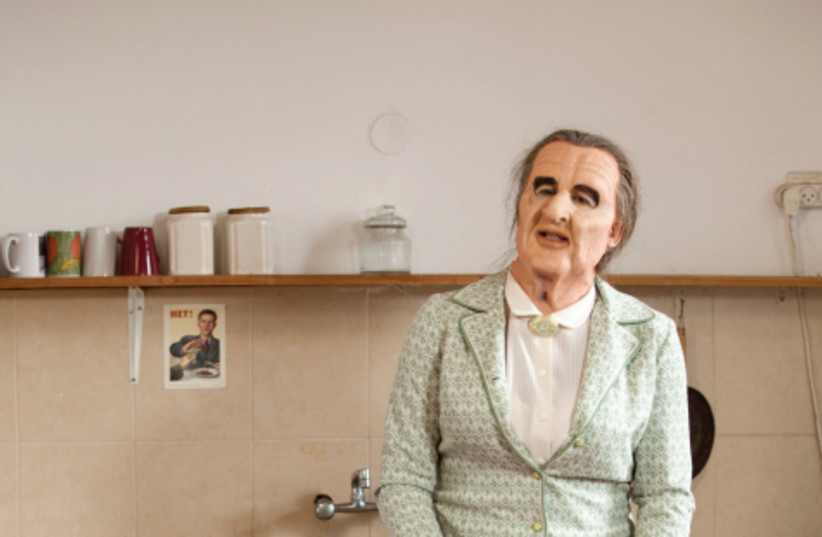 Shahar Marcus’s portrayal of late prime minister Golda Meir straddles the traditional gender attributes divide. (photo credit: Shahar Marcus)