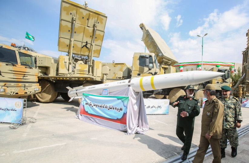  The IRGC's Bavar-373 air-defense system (photo credit: MEHR NEWS AGENCY)