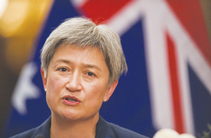  AUSTRALIA HAS been slow to condemn the violence in Iran. Penny Wong was one of the last Western foreign ministers to issue a statement, says the writer.  (photo credit: CHALINEE THIRASUPA/REUTERS)