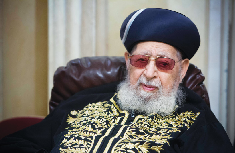  ACCORDING TO most rabbinical poskim, including Rav Ovadia Yosef, both parents should share financial responsibility for the children based on their respective resources. (photo credit: YONATAN SINDEL/FLASH90)