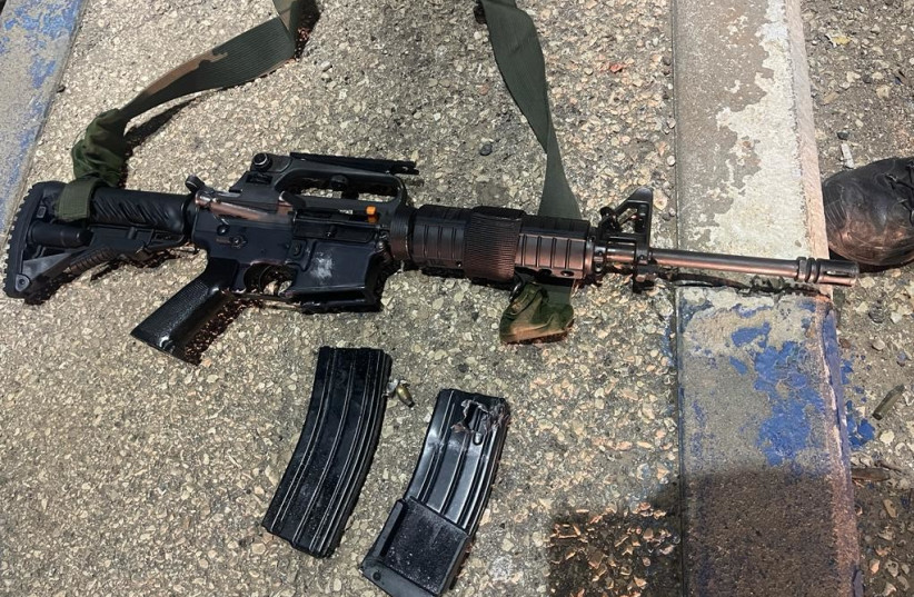 Weapons seized by Border Police in Jenin, December 11, 2022 (credit: ISRAEL POLICE)