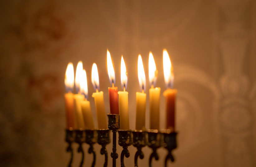 Hanukkah candles (illustrative) (credit: PEXELS)
