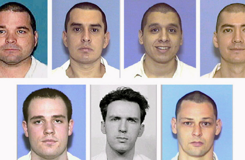 Mugshots of Texas 7 escapees, December 13, 2000 (credit: MMR/TRA/REUTERS)