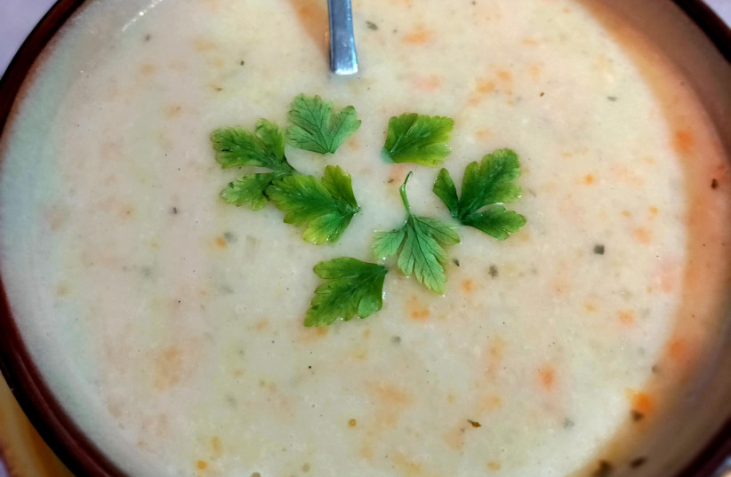  Dairy potato soup (credit: HENNY SHOR)