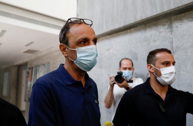  Shmuel Peleg, the grandfather of Eitan Biran, a six-year-old boy who was the only survivor of an Italian cable car disaster and is now at the centre of a custody battle, looks on after a court hearing in Tel Aviv, Israel September 23, 2021. (credit: CORINNA KERN/REUTERS)