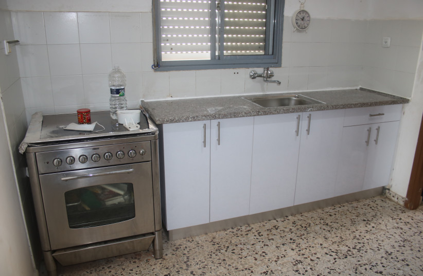  The Sderot family's kitchen after it was renovated by Tenufa Bakehila. (credit: TENUFA BAKEHILA)