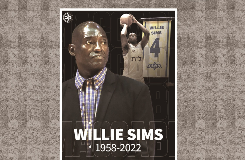 Longtime Israeli basketball star Willie Sims dies at 64 - Vimarsana News
