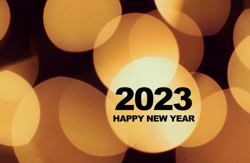  Happy New Year 2023 (Illustrative). (credit: Marco Verch Professional Photographer/Flickr)