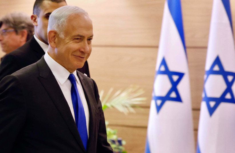  PM Benjamin Netanyahu in the Knesset. (credit: MARC ISRAEL SELLEM)