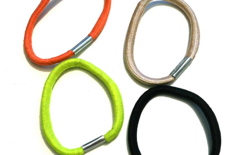  Hair ties in different colors. (credit: WIKIMEDIA)