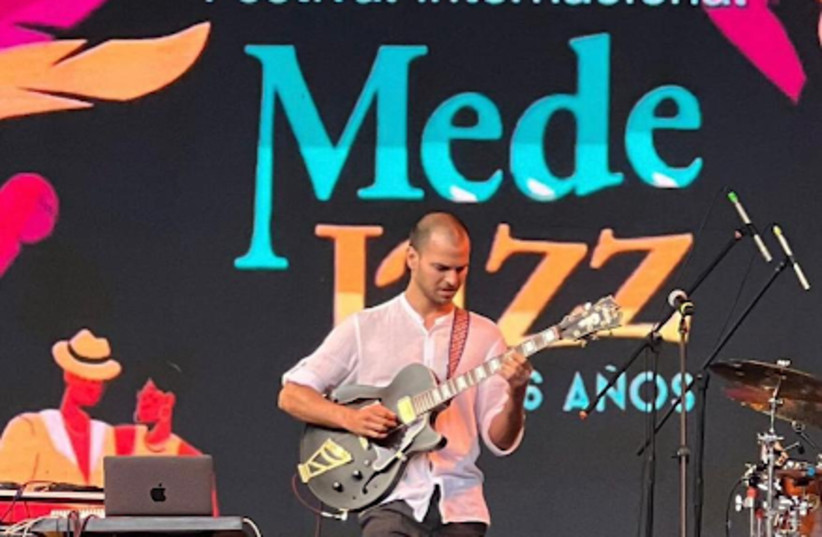   Israeli jazz guitarist and composer Yoav Eshed (photo credit: Israeli Embassy in Colombia )