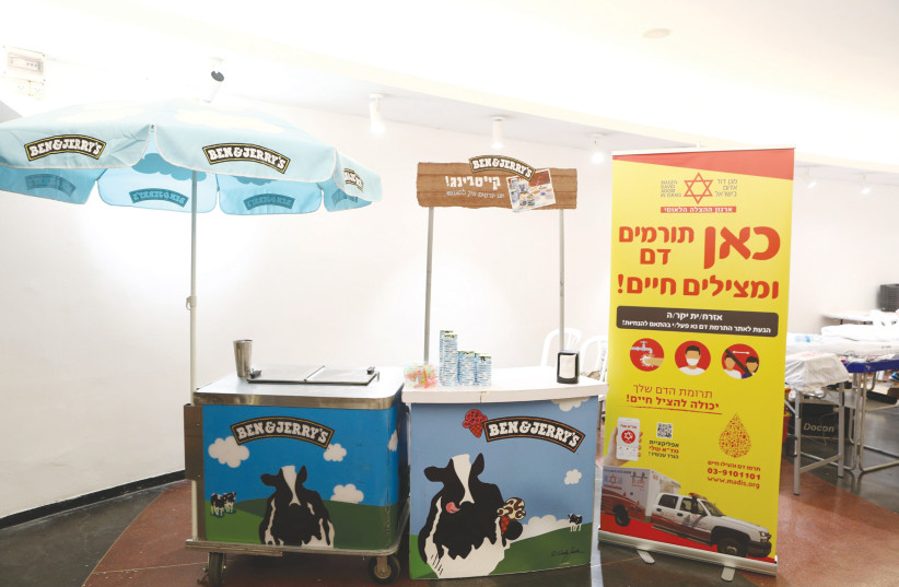 Sweet success in Ben & Jerry's-MDA blood donor project - Vimarsana News