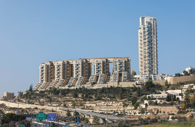  THE HOLYLAND complex – the birth of Jerusalem’s tower mania. (credit: MARC ISRAEL SELLEM/THE JERUSALEM POST)
