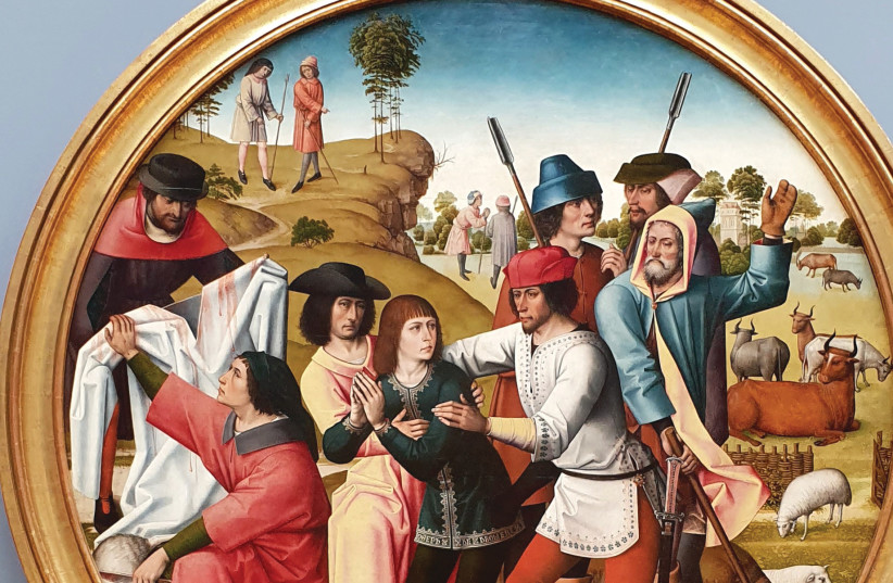 ‘Joseph’s Brothers Throw Him into the Pit,’ Brussels 1490-1500. (photo credit: Wikimedia Commons)