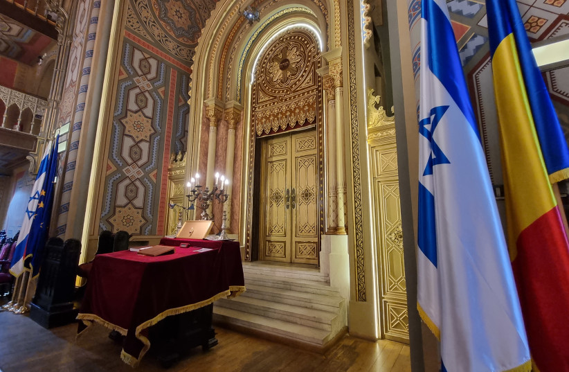  Choral Temple synagogue  (photo credit: @MarkDavidPod   )