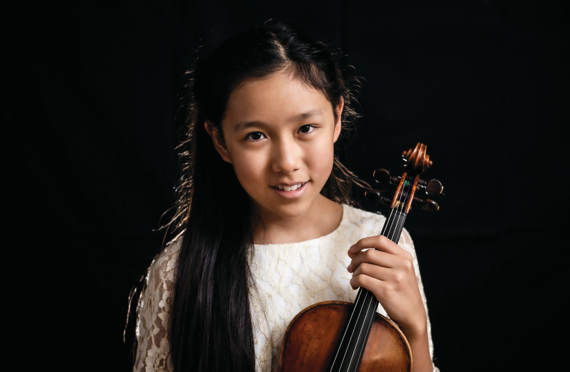  YOUNG BRITISH violin phenomenon Leia Zhu.  (photo credit: Zhutek)