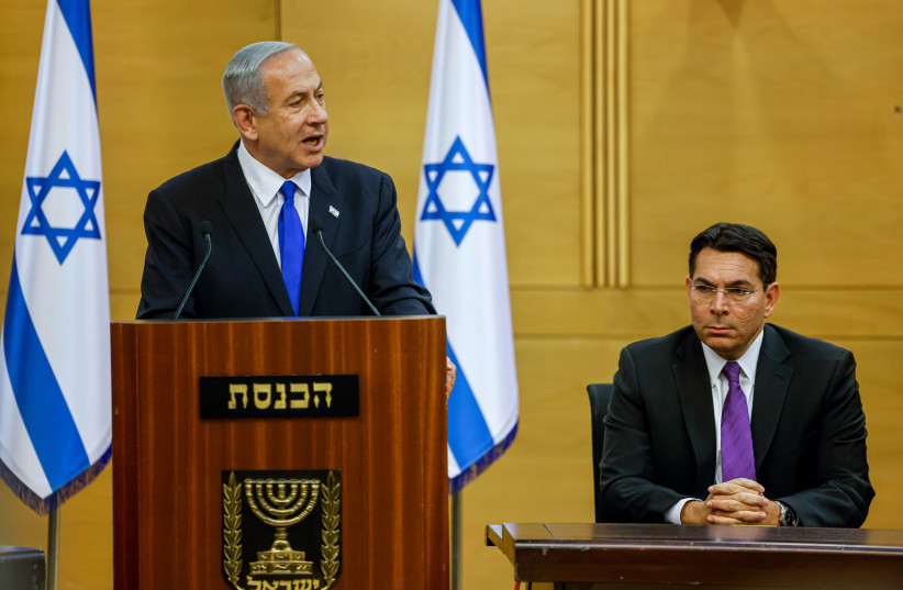  Danny Danon and Israeli Prime Minister Benjamin Netanyahu. (photo credit: MARC ISRAEL SELLEM/THE JERUSALEM POST)