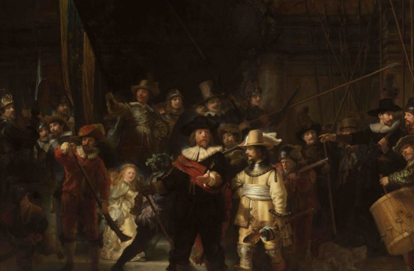  The Night Watch, Rembrandt van Rijn, 1642 (photo credit: Rijskmuseum Amsterdam)
