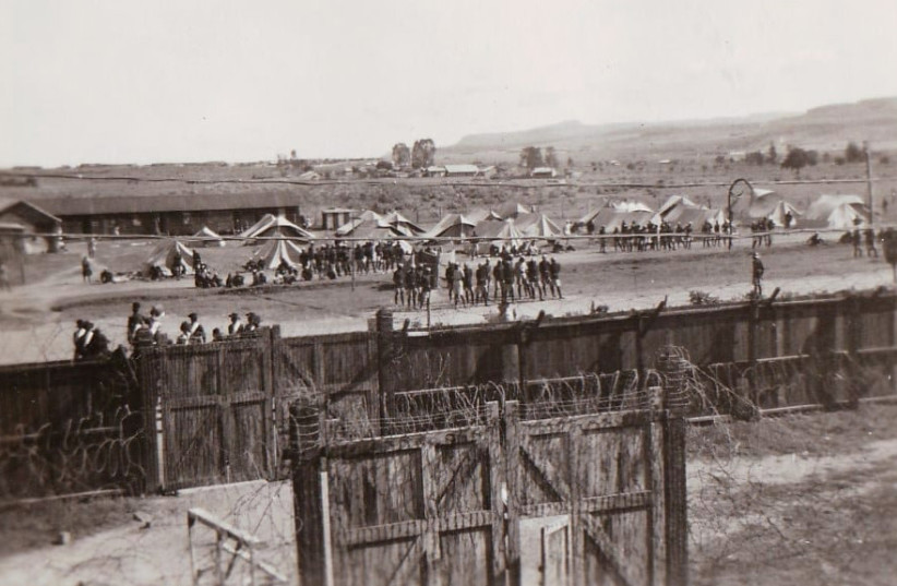  JEWISH UNDERGROUND detainees are held at Gilgil Camp, in Kenya.  (photo credit: Courtesy of Fighters for the Freedom of Israel Heritage Association)