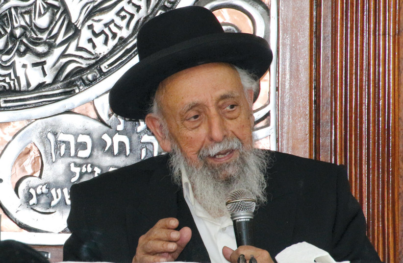  Shas spiritual leader Rabbi Shimon Badaani (credit: WIKIPEDIA)