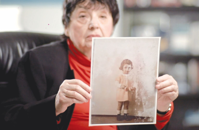 INGE AUERBACHER was seven years old when she and her parents were deported to Terezin. (photo credit: New Take Films)