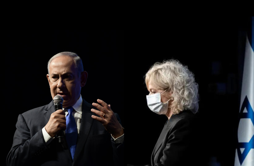  Left: Prime Minister Benjamin Netanyahu. Right: Attorney-General Gali Baharav-Miara (credit: TOMER NEUBERG/FLASH90, YONATAN SINDEL/FLASH 90)