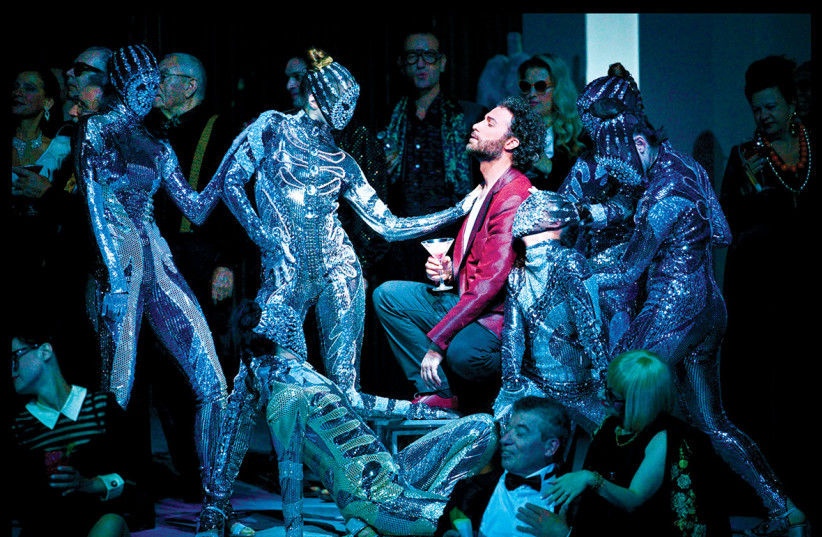  ‘LA TRAVIATA’: 2022 Israeli Opera production with Oreste Cosimo as Alfredo. (photo credit: YOSSI ZWECKER)