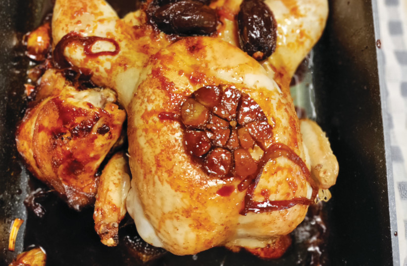  Date honey roast chicken (credit: HENNY SHOR)