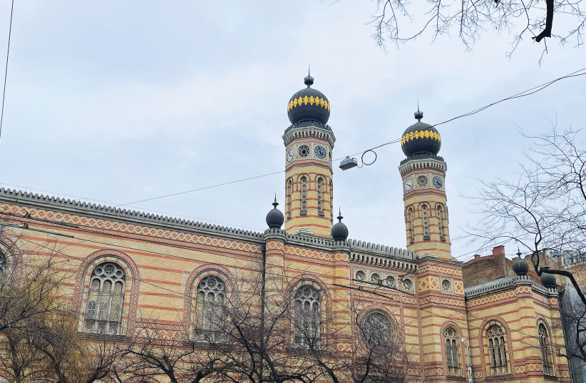  THE DOHÁNY Street Synagogue. (photo credit: LAURI DONAHUE)