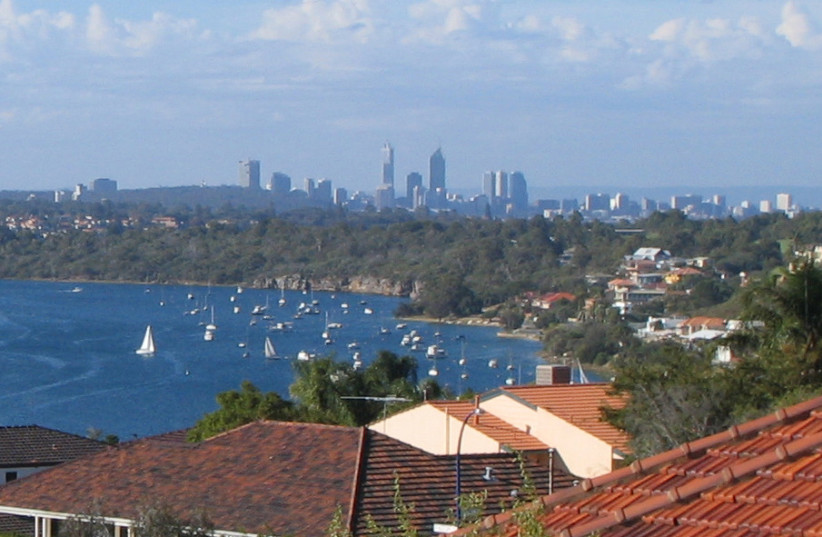 View from East Fremantle along Blackwall Reach of the Swan River towards Point Walter, with the Perth skyline in the background, Western Australia. (credit: GREG O'BEIRNE/CC BY-SA 3.0 (http://creativecommons.org/licenses/by-sa/3.0/)/VIA WIKIMEDIA COMMONS)