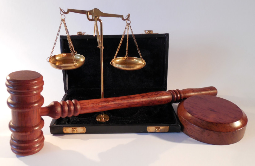  A gavel and the scales of justice. (photo credit: PIXABAY)