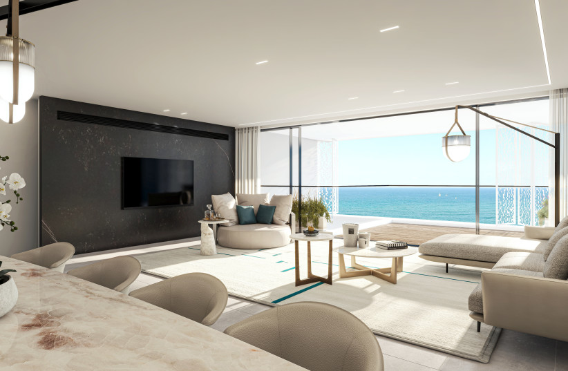  A model apartment at Port TLV Residence (credit: View point )