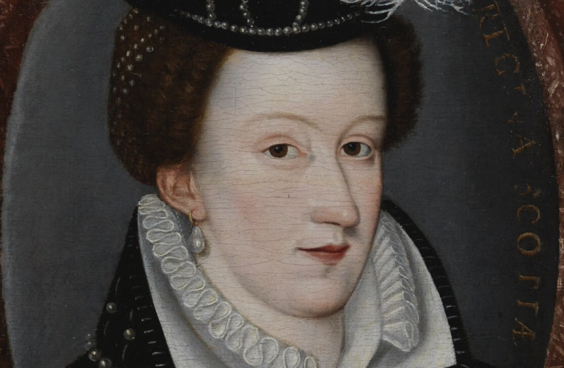 Portrait of Mary, Queen of Scots (photo credit: NATIONAL PORTRAIT GALLERY/PUBLIC DOMAIN/VIA WIKIMEDIA COMMONS)