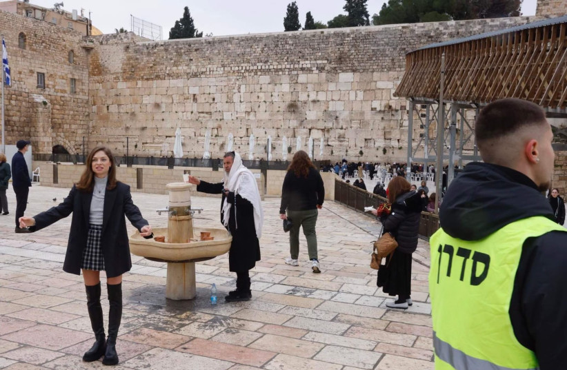 The Western Wall. (photo credit: MARC ISRAEL SELLEM)