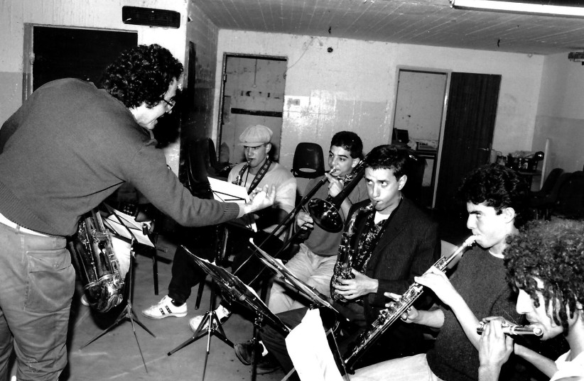 THE FIRST incarnation of the Lab Orchestra, in 1987. (credit: Ronnie Neheman)