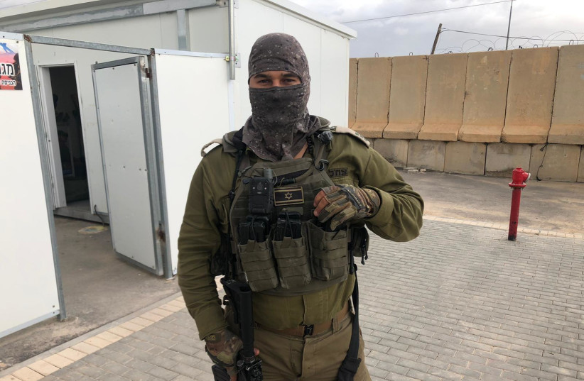  Commander 'K' of the IDF unit that neutralized the Jericho terror cell (credit: IDF SPOKESPERSON'S UNIT)