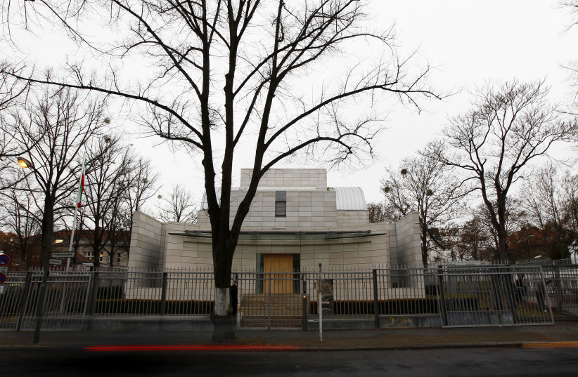  A general view shows Iran's embassy to Germany in Berlin December 1, 2011. (photo credit: REUTERS/STRINGER)