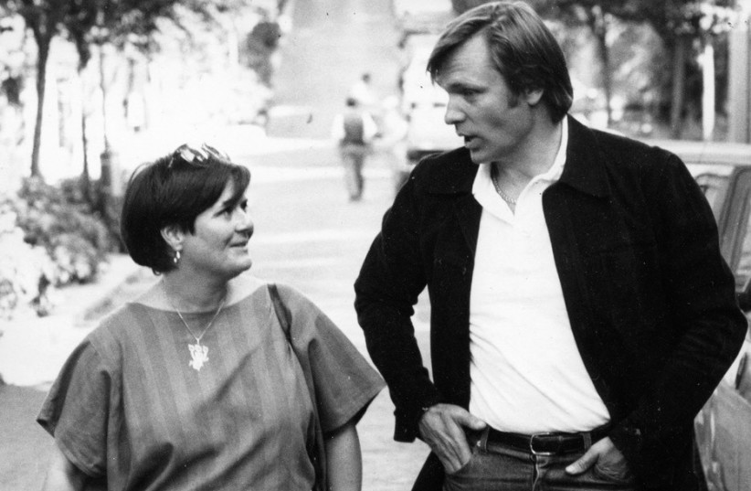  Joan Borsten with Oleg Vidov in Rome, 1985. (credit: JOAN BORSTEN)