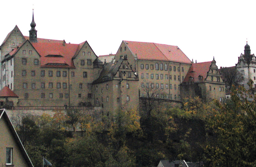  COLDITZ CASTLE in the German state of Saxony in 2001. It was a prisoner-of-war camp during World War II. (photo credit: REUTERS)