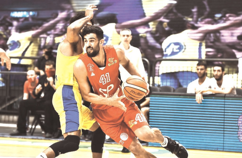  Tomer Ginat Israel basketball interview by Joshua Halickman on Page 11 – Picture of Israel forward Tomer Ginat (credit: Dov Halickman)