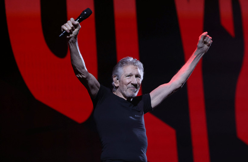  Pink Floyd co-founder Roger Waters performs during his This Is Not a Drill tour at Crypto.com Arena in Los Angeles, California, US, September 27, 2022 (credit: REUTERS/MARIO ANZUONI)