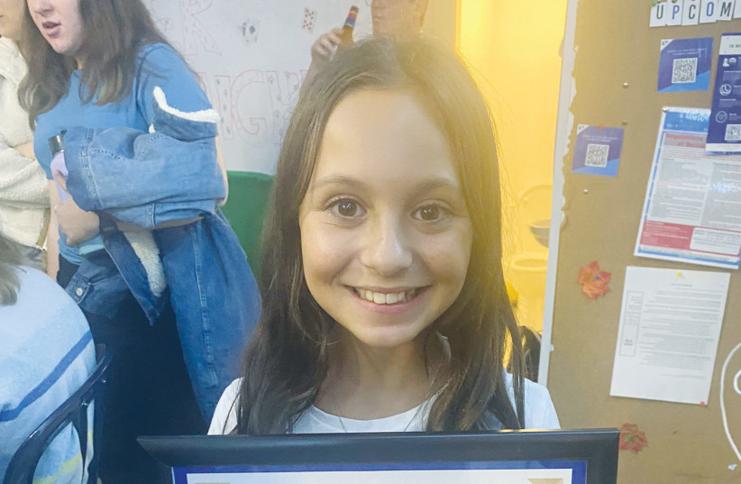 A small girl with a big heart raises funds for the Michael Levin Base - Vimarsana News